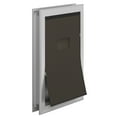 thumbnail image 1 of DISHUP 17"W x 27"H Large Dog Door,Aluminum Dog Door with Single Panel,up to 220lbs,Gray, 1 of 9