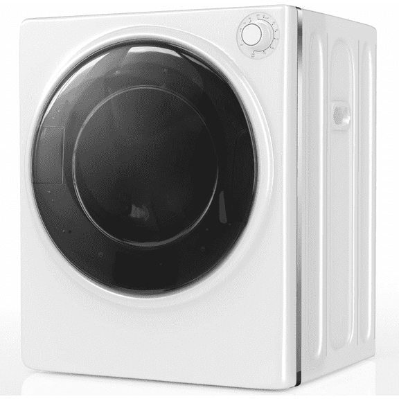 DISHUP 2.6 Cu.Ft Portable Clothes Dryer, 10 lbs Compact Dryer with Stainless Steel Tub, Electric Dryer for RV, Home, Apartment, White