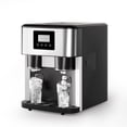 thumbnail image 1 of DISHUP 3 IN 1 Water Dispenser with Ice Maker & Crusher, 40 lbs/24H Ice Maker Machine,  Self Cleaning, Home/Office, Black, 1 of 6