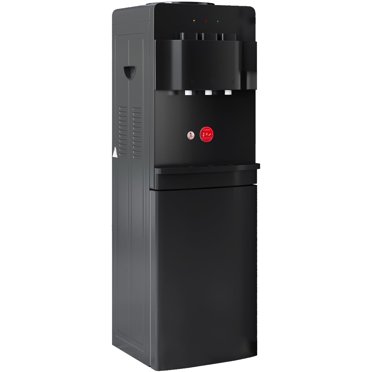 5-Gallon Top-Loading Water Dispenser – Hot & Cold, With Storage Cabinet, For Office & Kitchen