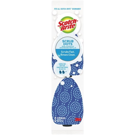 Scotch-Brite Dishwand Refill Heavy Duty - 2 Pack