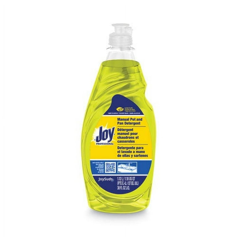 Dishwashing Liquid, Lemon Scent, 38 oz Bottle, 8/Carton Dishwashing Liquid, Lemon Scent, 38 oz Bottle, 8/Carton