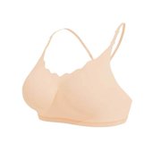DISKEBUISS Women's Cross Back Sports Bras Adjustable Strap Push Up Comfort Bra for Daily Athletic XS-5XL