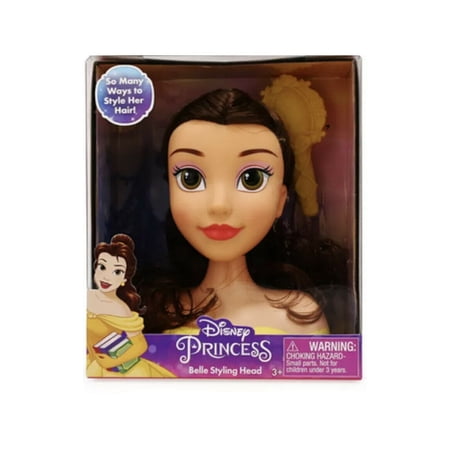 DISNEY~BEAUTY AND THE BEAST~ BELLE Princess Doll Styling Mini Heads