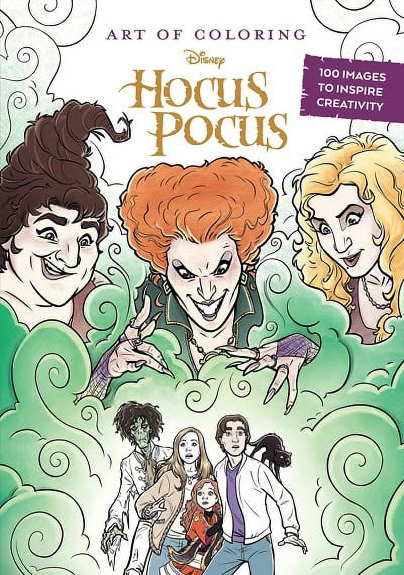 DISNEY BOOK GROUP STAFF: Art of Coloring: Hocus Pocus, 128 pages (Paperback)