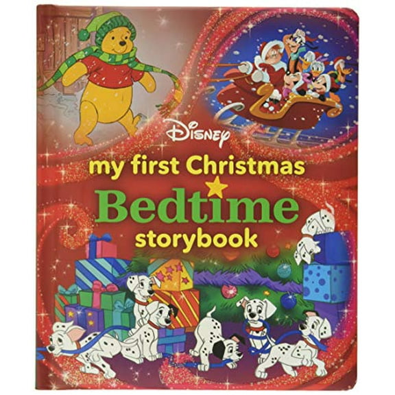Pre-Owned My First Disney Christmas Bedtime Storybook (Hardcover) 1368052703 9781368052702