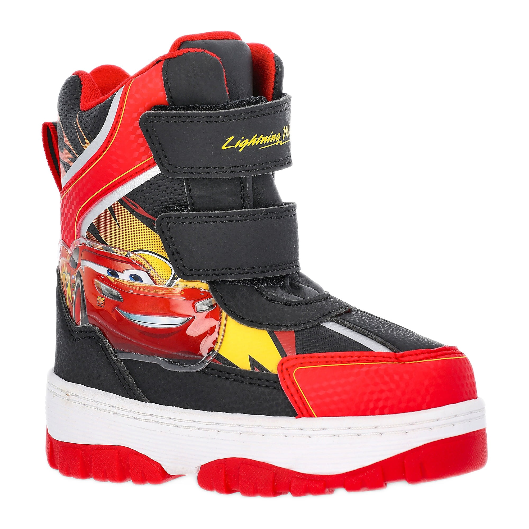 Disney Pixar Cars Toddler Boys Winter Snow Boots
