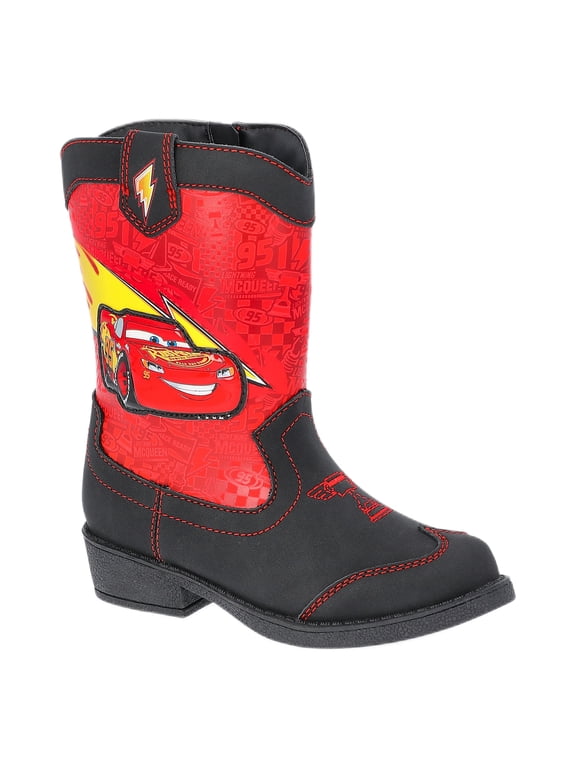 Disney Cars Toddler Boys Western Cowboy Boots