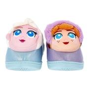 Disney Frozen Toddler Girls 3D Character Slippers with Back Strap