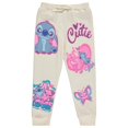 thumbnail image 1 of DISNEY Girls Lilo and Stitch Jogger Sweatpants with Minnie Mouse Princesses, Little and Big Girls Sizes 4-16, 1 of 7