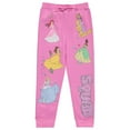 thumbnail image 1 of DISNEY Girls Lilo and Stitch Jogger Sweatpants with Minnie Mouse Princesses, Little and Big Girls Sizes 4-16, 1 of 9
