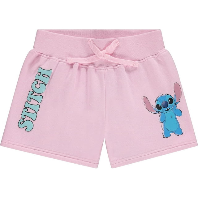 DISNEY Girls Lilo and Stitch Shorts- Little and Big Girls Sizes 4-16 ...