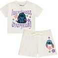 thumbnail image 1 of DISNEY Girls Lilo and Stitch Shorts and T-Shirt- Little and Big Girls Sizes 4-16, 1 of 8