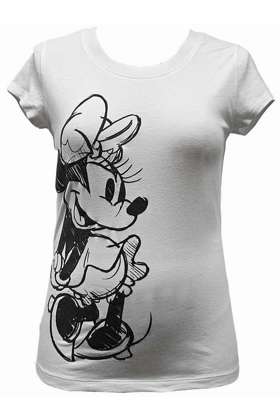 Minnie Junior Ladies Fashion Tee, S-XL