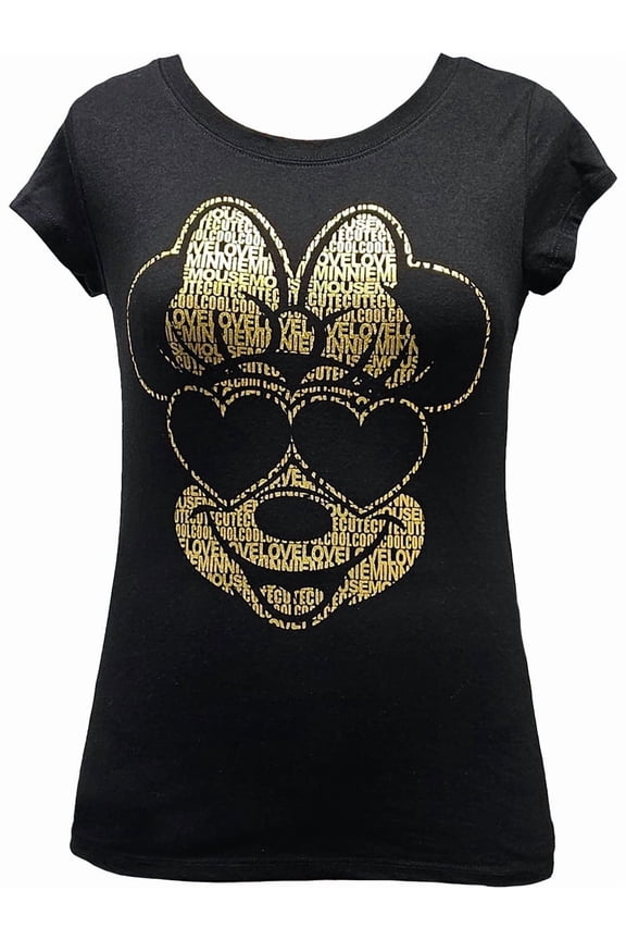 Minnie Mouse Junior Ladies Baby Tee, S-XL
