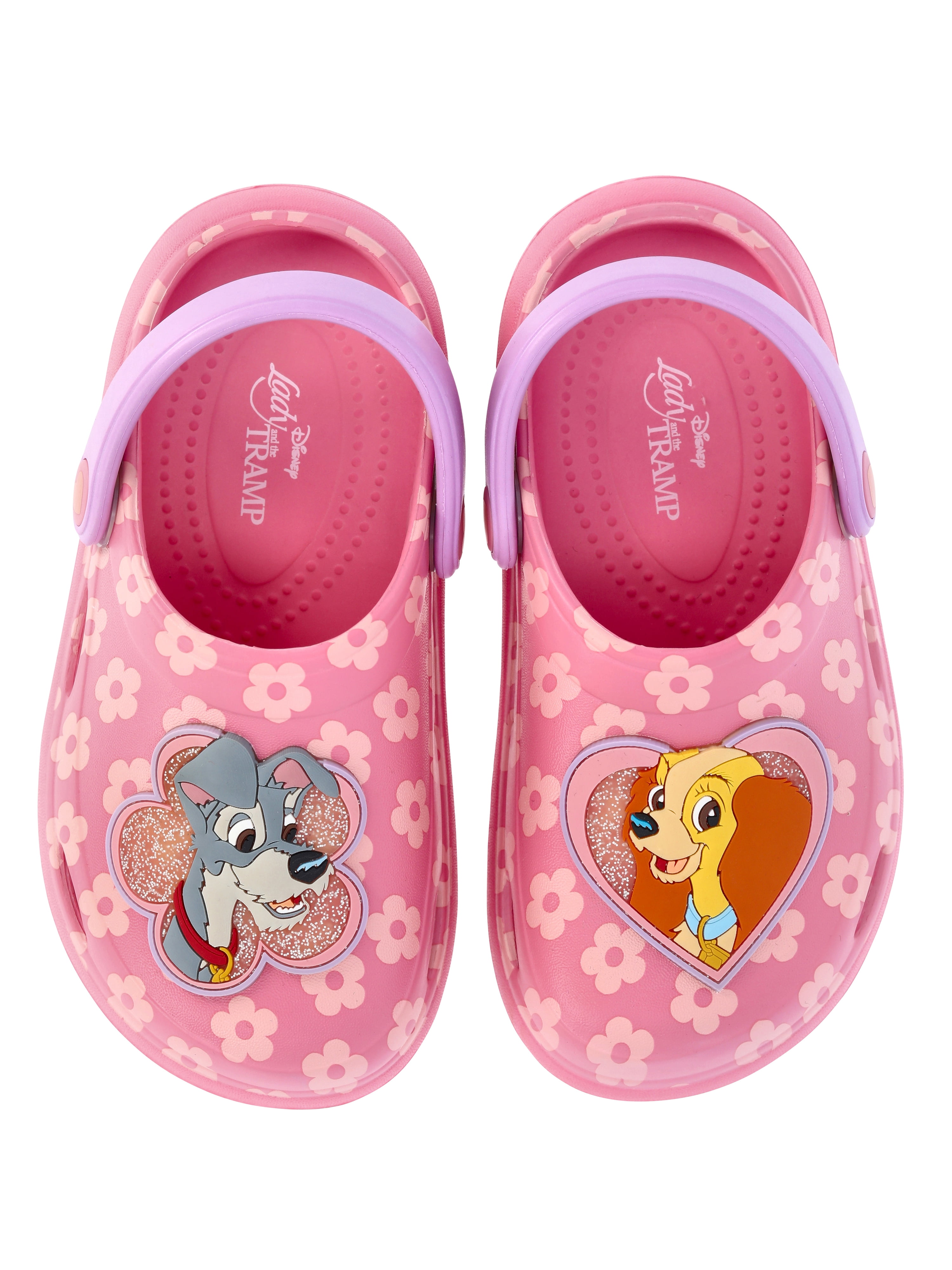 Disney Lady and The Tramp Toddler Girls Character Clogs