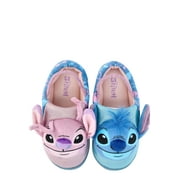 Lilo and Stitch Toddler Girls' 3D Character Slippers with Back Strap