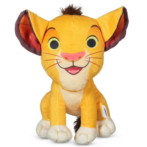 DISNEY LION KING: Simba Plush Figurine Squeaker Pet Toy-9in