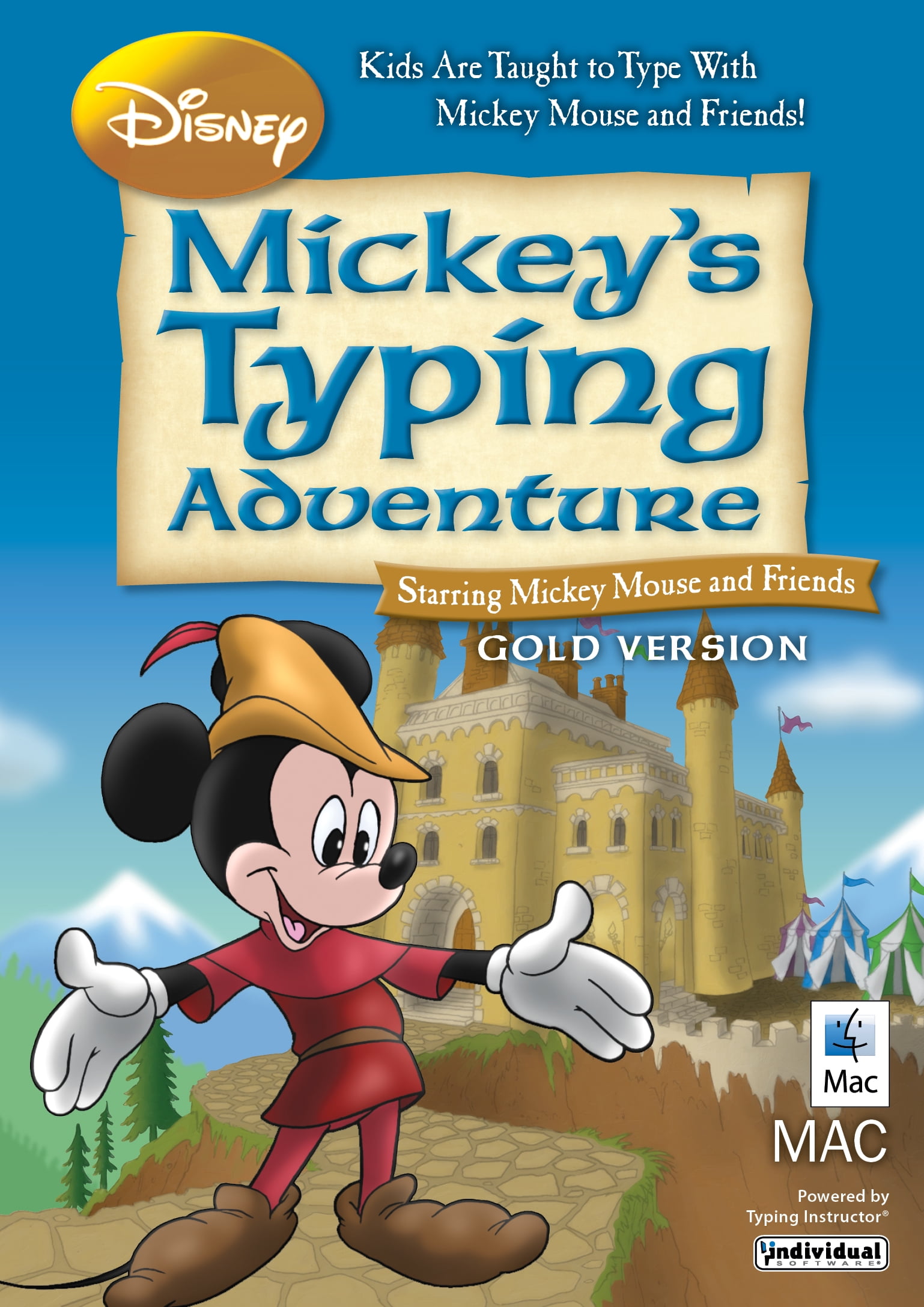 DISNEY MICKEY S TYPING AD GOLD MAC (Digital Download)