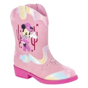 Disney Minnie Mouse Toddler Girls Western Cowboy Boots