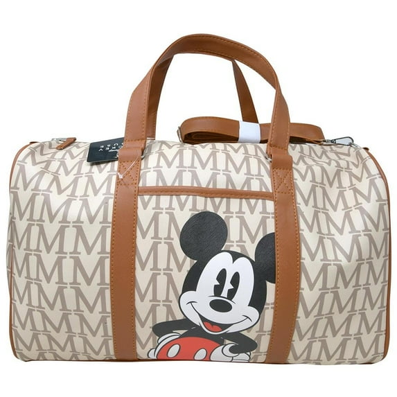 DISNEY Mickey Mouse PU Deluxe Duffle Bag
