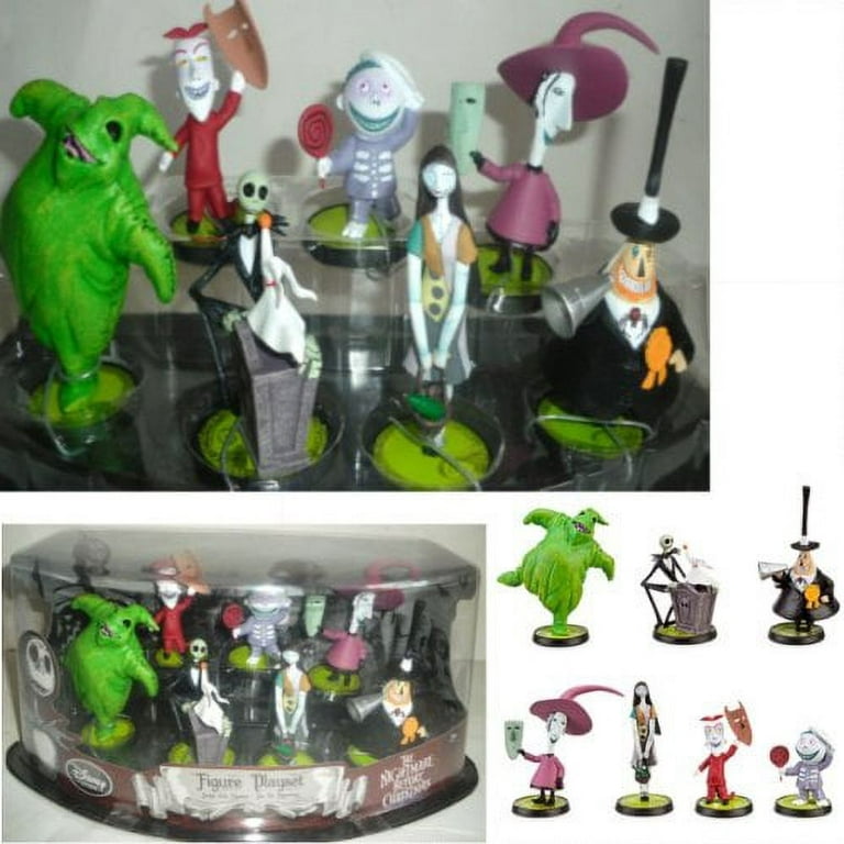 3D Disney Straw Topper Decoration Oogie Boogie Nightmare Before Christmas  Silver