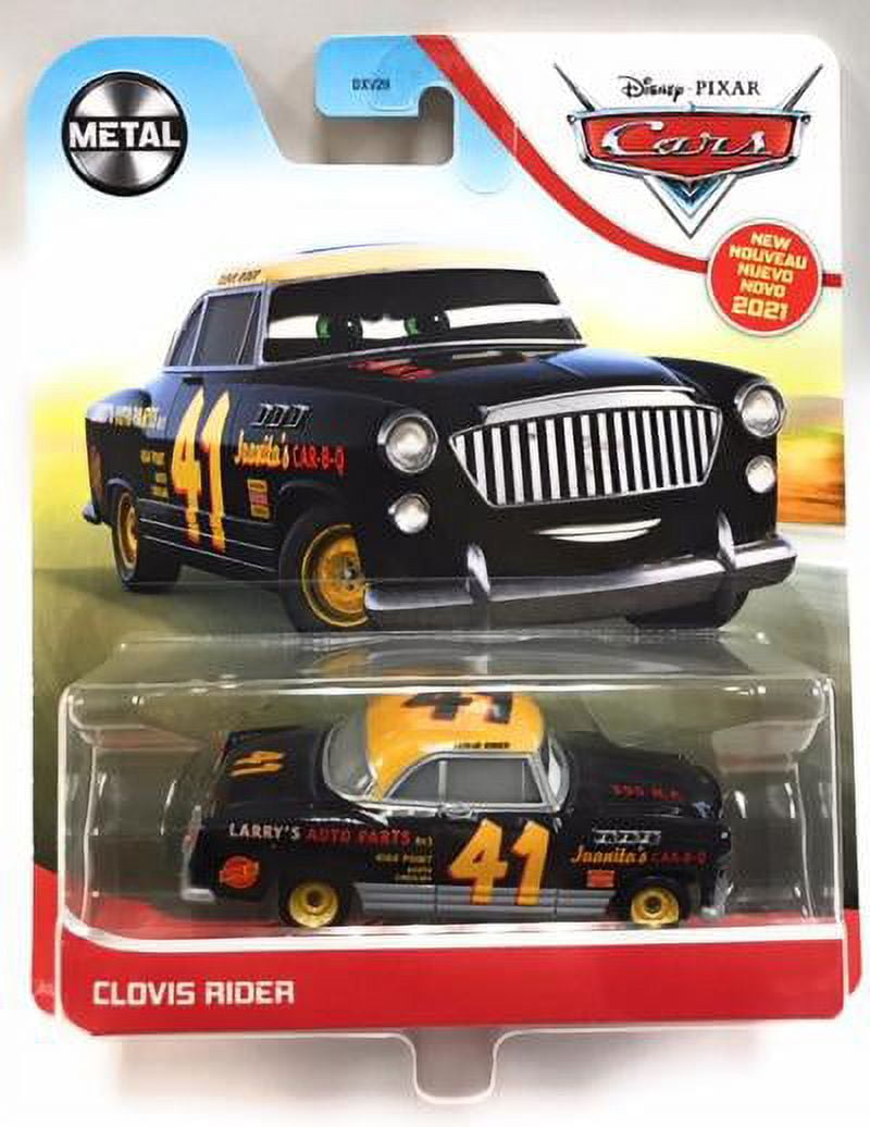 DISNEY PIXAR CARS CLOVIS RIDER METAL 2021