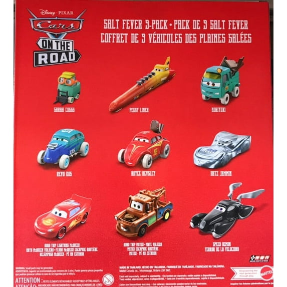 DISNEY PIXAR CARS PEGGY LINER, DATZ JAMMIN, AND OTHERS - SALT FEVER 9 PACK