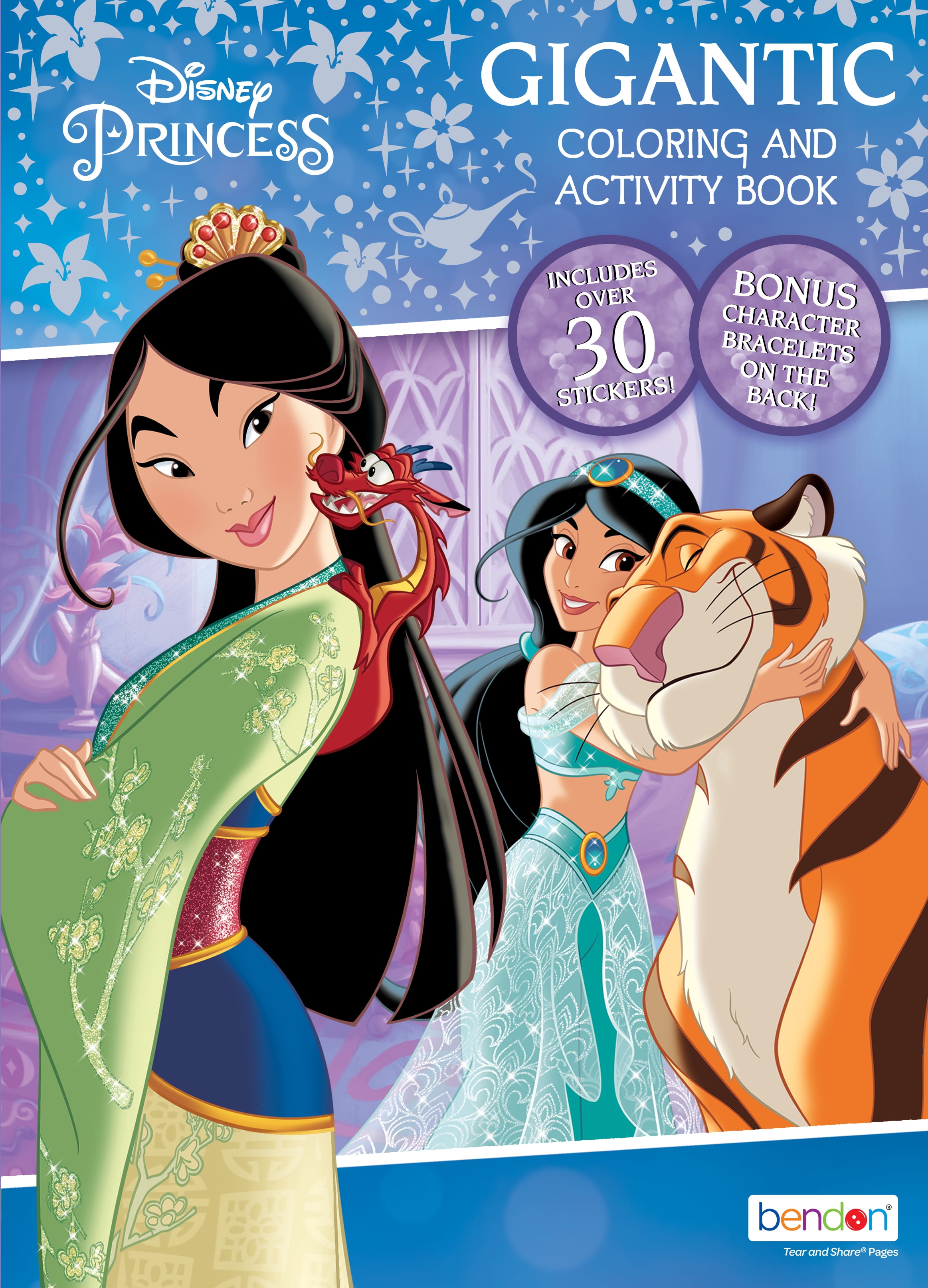 Disney Princess 192-Page Coloring and Activity Book, by Bendon