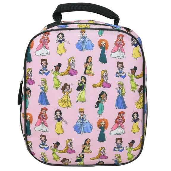 DISNEY Princess All Over Print North South Rectangle Lunch Bag