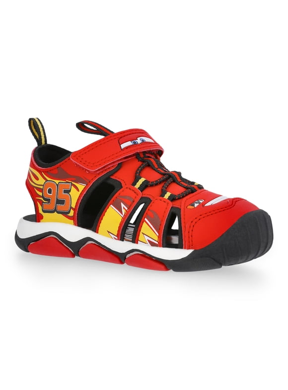 Cars Toddler Boys Lightning McQueen Fisherman Sandals