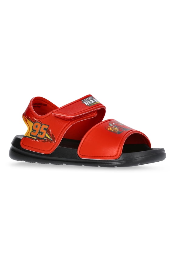 Pixar Cars Toddler Boys Single Strap Sandals