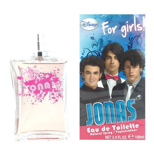 DISNEY'S JONAS FOR GIRLS CHILDREN 3.4 OZ EAU DE TOILETTE SPRAY BOX by AIR-VAL INTERNATIONAL