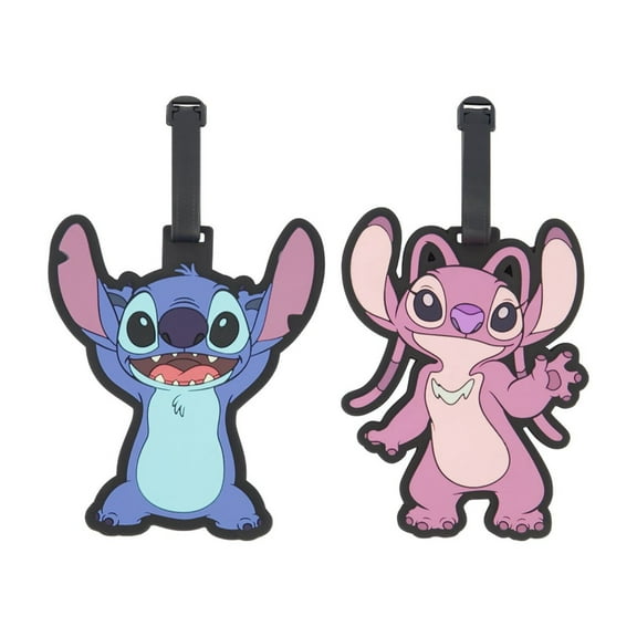 DISNEY STITCH & ANGE LUGGAGE TAGS