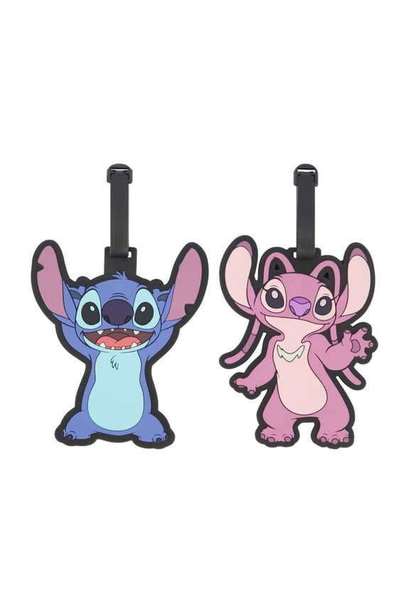 DISNEY STITCH & ANGE LUGGAGE TAGS