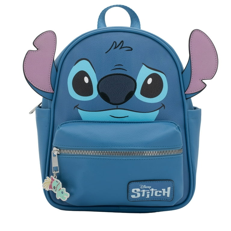 Disney Stitch & Angel Mini Backpack Purse with Scrump Charm - Lilo
