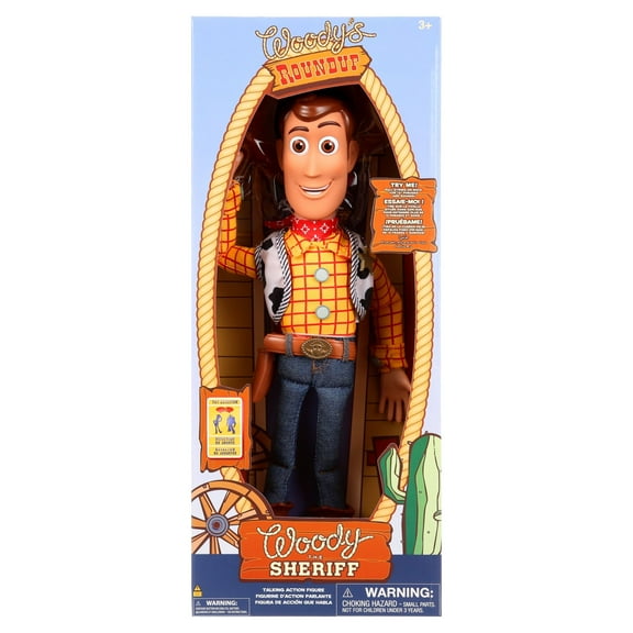 Disney Woody Interactive Talking Action Figure - Toy Story 4 - 15 Inch