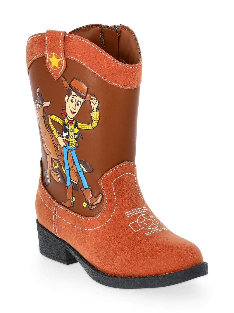 Disney Pixar Toy Story Toddler Boys Woody Western Cowboy Boots