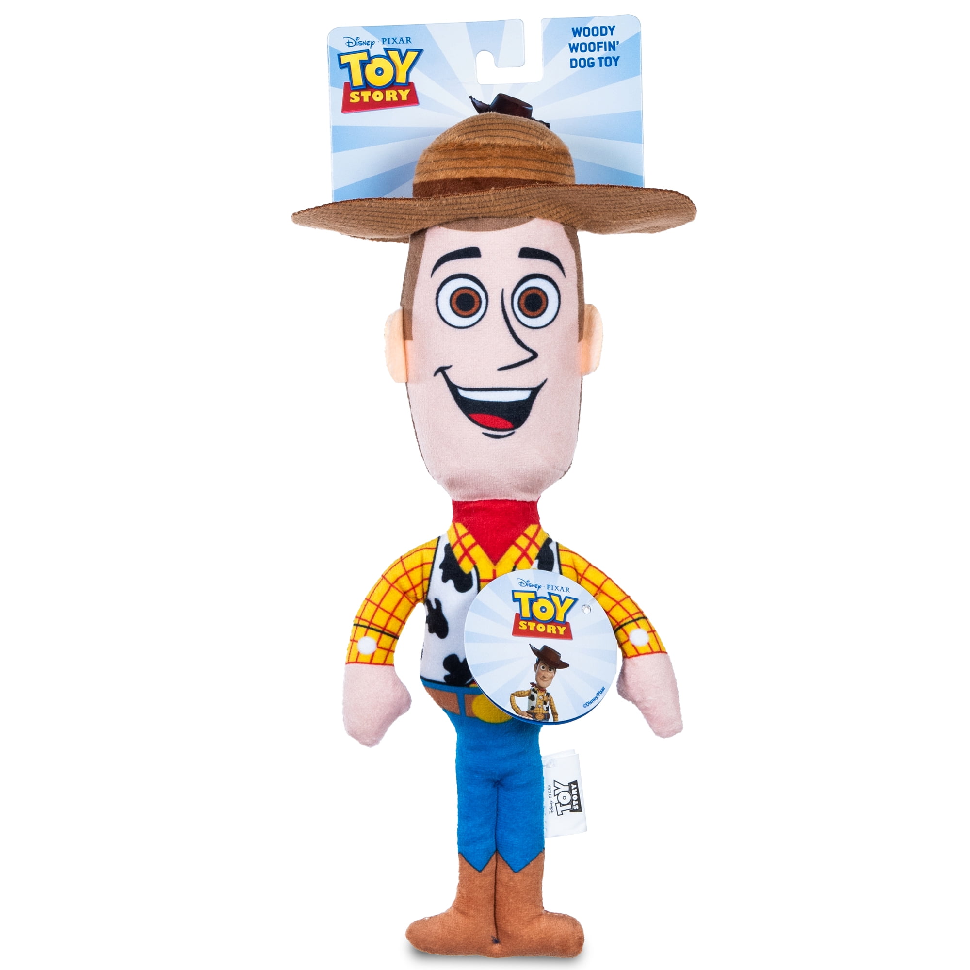 DISNEY TOY STORY Woody Plush Figurine Squeaker Pet Toy9in