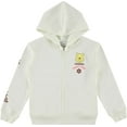 thumbnail image 1 of DISNEY Winnie the Pooh Girls Zip-Up Hoodie - Little and Big Girls Sizes 4-16 Ivory, 1 of 7