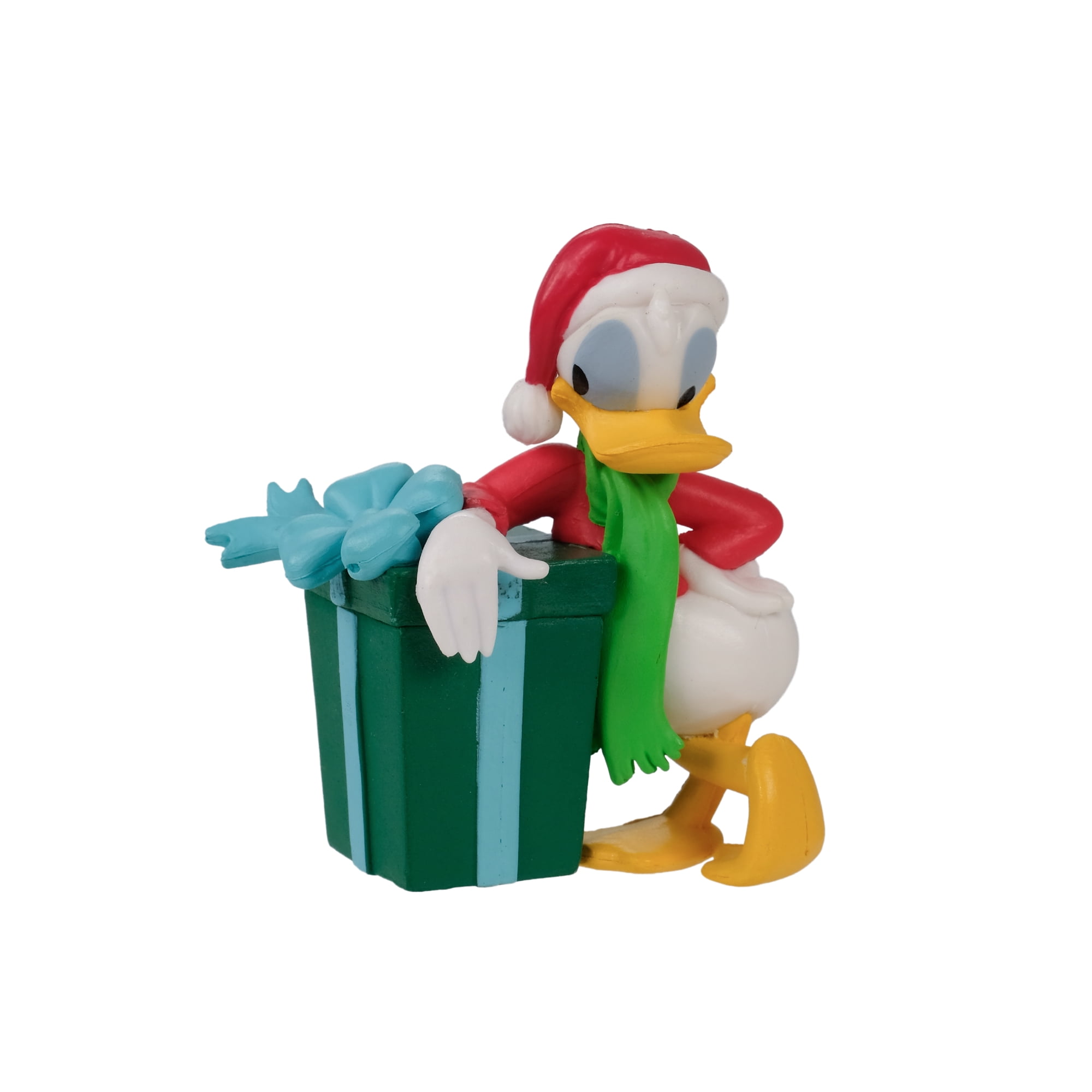 Disney Donald Duck Holiday Gift Box Village Piece