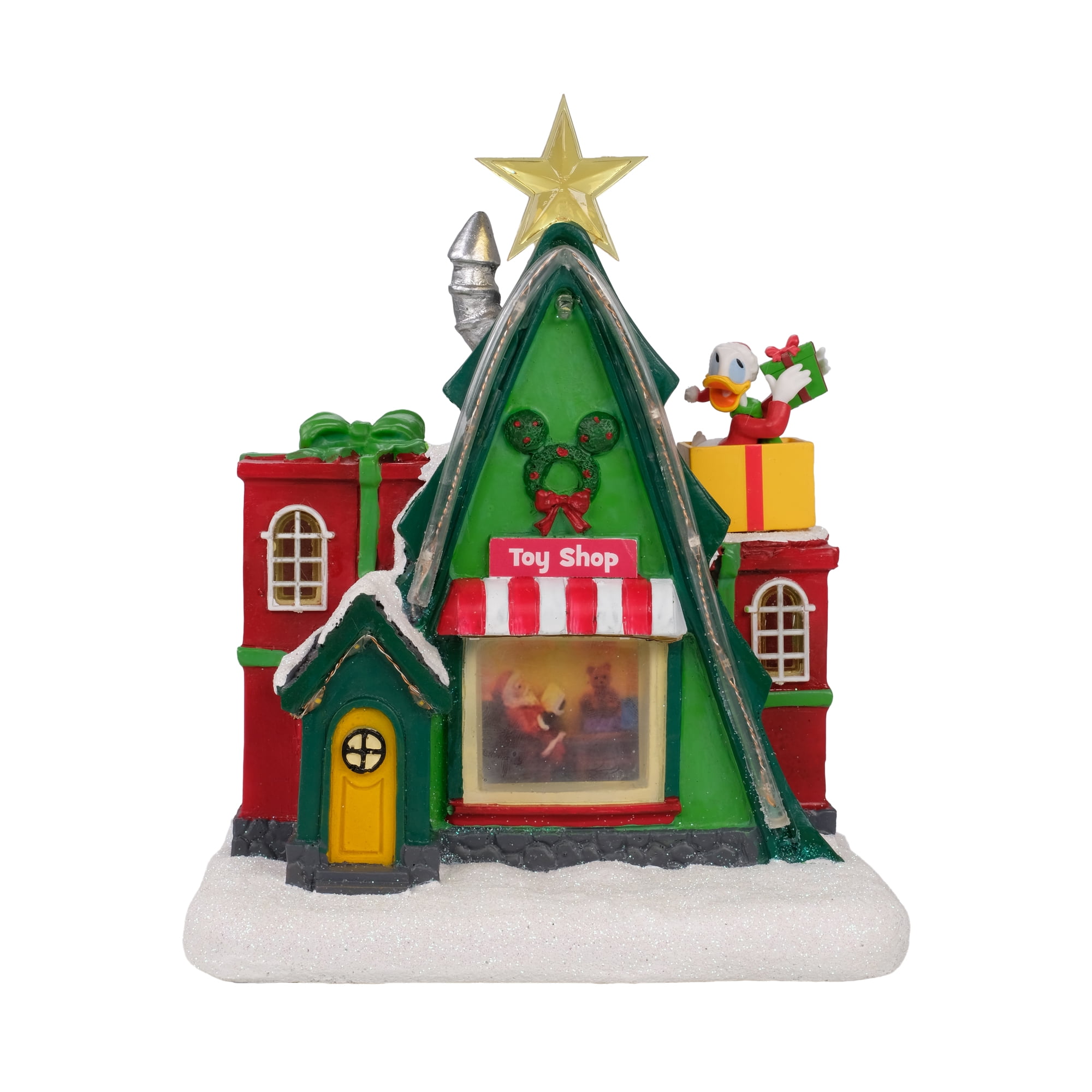 Disney Toy Shop Village Piece featuring Donald Duck