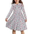 thumbnail image 1 of DISNIMO Axolotl Doughnut Dress for Girls 11-12 School Dresses for Kids Girls for Winter Kids Girl Dress with Collar Dresses for Kids Twirl Dress Girls Swing Dance Dress for Children Skater Dress, 1 of 7