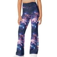 thumbnail image 1 of DISNIMO Axolotl Galaxy Flare Leggings for Girls Size 11-12 for Kids Bell Bottoms Pants for Girls Yoga Pants Flare with Pockets Kids Bell Bottom Pants Girls Dance Athletic Pants Flare, 1 of 7
