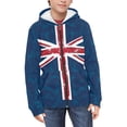 thumbnail image 1 of DISNIMO British Flag Hoodie Boys 14-16 Hoodie Zip Up for Kids Zipper Sweatshirt Boys Hoodie Sweatshirts Teen Girls Hoodie Coat Boys Hoodies Jackets Childrens Jacket Big Boy Fall Clothes Polyester, 1 of 7