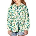 thumbnail image 1 of DISNIMO Cacti Hoodie Girls Zip Hoodie Kids Heart Hoodie Zipper Boys Sweatshirts Zip Up Hoodie Sweatshirt Zippered Jacket for Girls Hooded Jackets Size 8-10 Girl Streetwear Hoodie, 1 of 7
