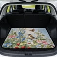 thumbnail image 1 of DISNIMO Car Trunk Liner for SUV Sparrow Flower Printed All Weather Cargo Liner Floor Mat Heavy Duty Anti-Slip Trunk Mat Stylish Rear Cargo Cover Fits for SUV Truck Sedan, 1 of 7
