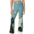 thumbnail image 1 of DISNIMO Cat Blue Kids Long Yoga Pants for Girls 13-14 Flare Leggings with Pockets for Girls Flare Leggings Bell Bottoms Kids High Waist Bell Bottoms Flare Leggings Tall, 1 of 7