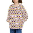 thumbnail image 1 of DISNIMO Cherry Hoodie Kids Heart Hoodie for Girls Plaid Hoodie Boys 8-10 Girls Hooded Pullover Sweatshirt Kids Hoodie Sweatshirts for Girls Long Sleeve Hoodies with Big Hoods Oversized, 1 of 7
