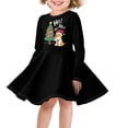 thumbnail image 1 of DISNIMO Christmas Dog Dress for Girls Christmas Tree Dress Kids Girl Long Sleeve Dress Size 9-10 Girls Midi Dress Long Sleeve Swing Dress Girls Above Knee Dress for Girls Long Sleeve Dress, 1 of 6